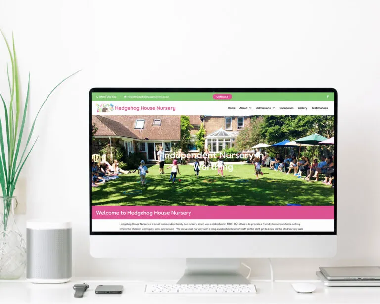 Nursery Web Design For Hedgehog House Montessori Three Girls Media Desktop 1500x1200