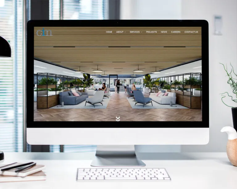 Westerham Web Design For CIM By Three Girls Media Desktop 2