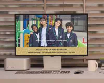 Saudi Arabia School Web Design Desktop 1500x1200