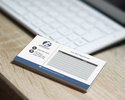 Business Card Design Three Girls Media